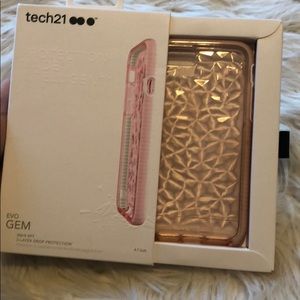 tech21 Iphone 7 Evo Gem Case Pink
